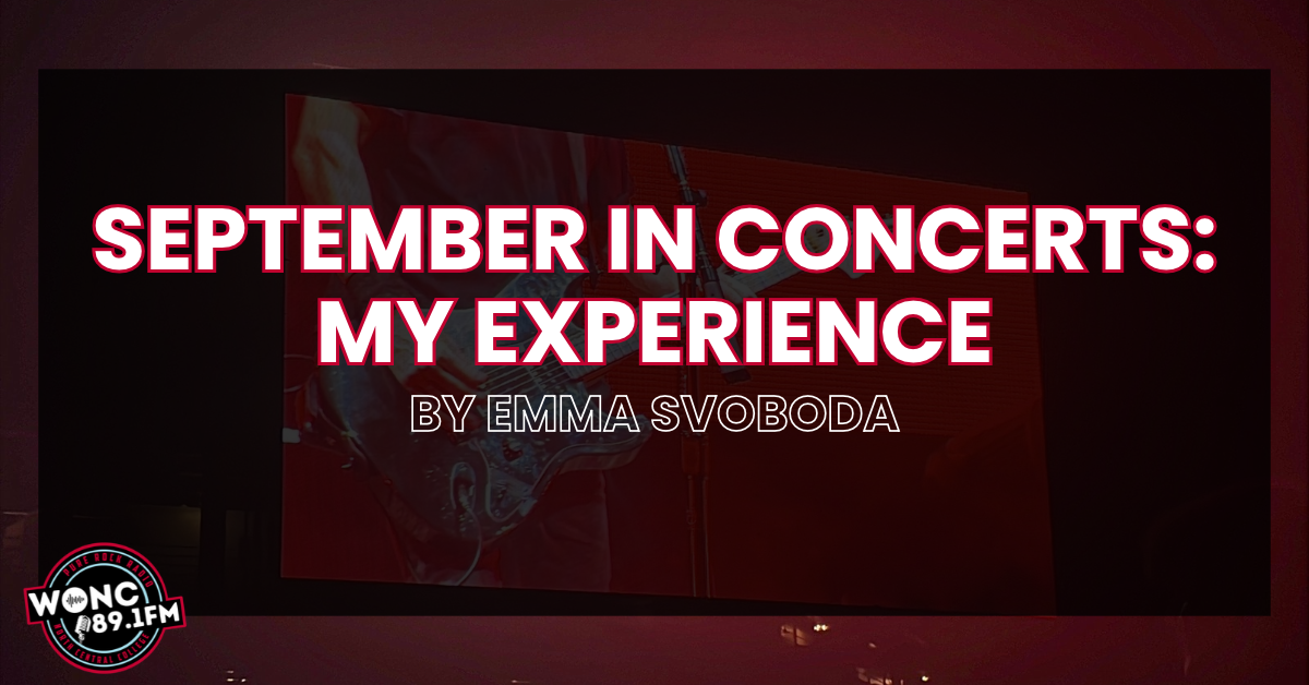 September in Concerts: My Experience
